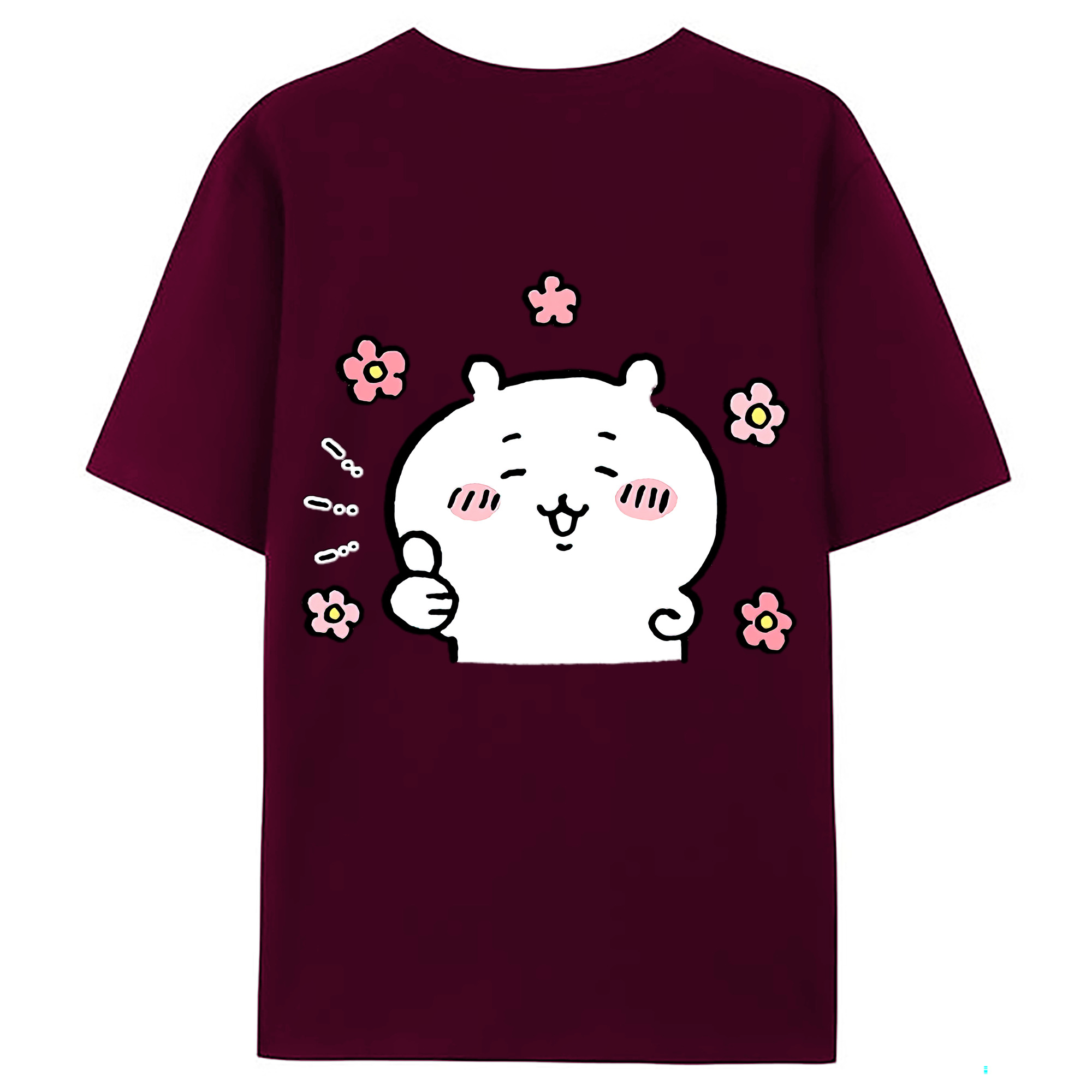 （画像用） ちいかわ ちいかわ Chii-kawa chiikawa レディース半袖Tシャツ(バックプリント)
